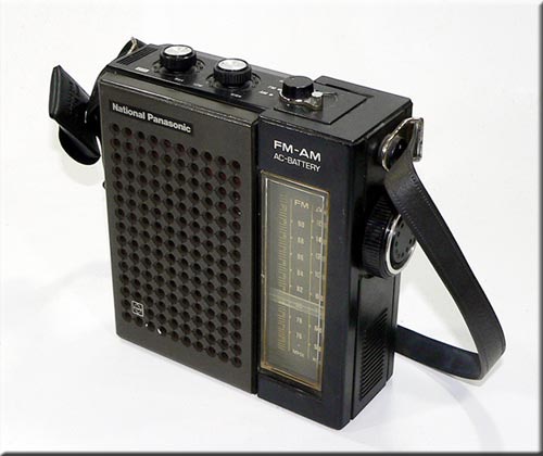National Panasonic MODEL RF-644 FM/AM 2BAND RADIO