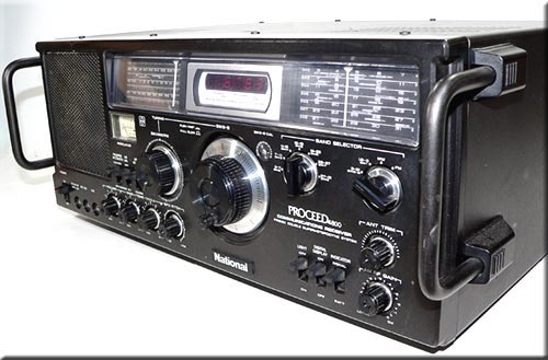 NATIONAL PANASONIC MODEL No.RJX-4800 10BAND RADIO