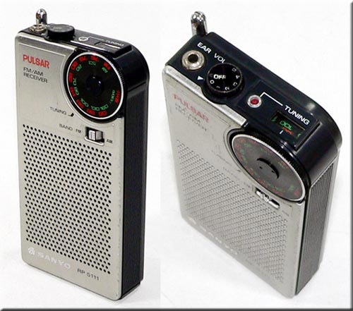 SANYO(PULSAR) MODEL RP 5111 FM/AM 2BAND RADIO