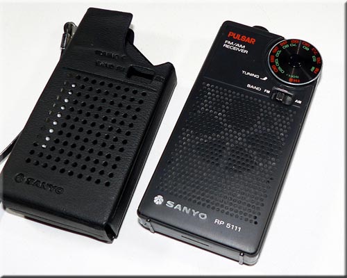 SANYO(PULSAR) MODEL RP 5111 FM/AM 2BAND RADIO