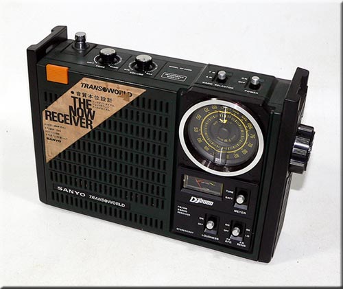 SANYO TRANS WORLD DJ-2000 (RP 6600) FM/AM 2BAND RADIO