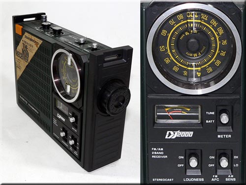 SANYO TRANS WORLD DJ-2000 (RP 6600) FM/AM 2BAND RADIO