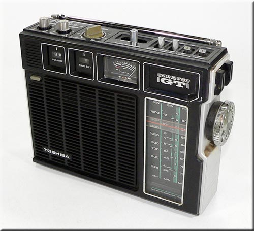 TOSHIBA MODEL RP-760F MW/SW/FM 3BAND RADIO