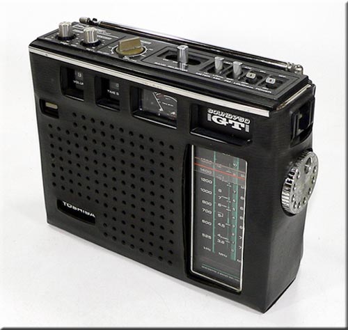 TOSHIBA MODEL RP-760F MW/SW/FM 3BAND RADIO