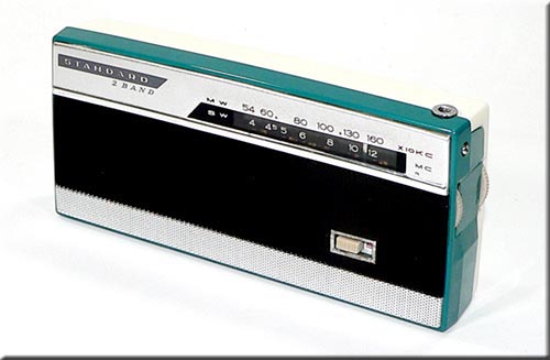 STANDARD MODEL SRF-205 MW/SW 2BAND RADIO