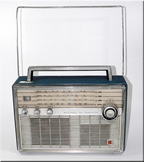 NATIONAL ALL WAVE 9-TRANSISTOR MODEL T-100 4BAND RADIO