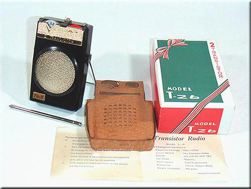 FUJI MODEL T-26 AM RADIO
