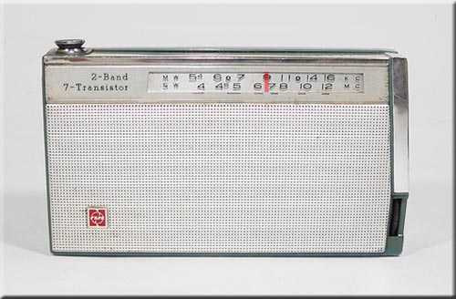 MATSUSHITA MODEL T-44 MW/SW 2BAND RADIO