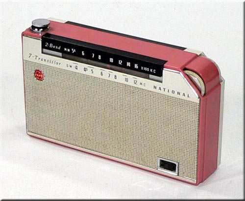 MATSUSHITA MODEL T-45 MW/SW 2BAND RADIO