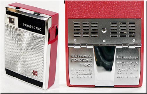 NATIONAL PANASONIC MODEL T-601 AM RADIO