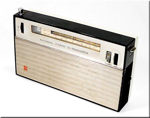 National MODEL T-63 MW/SW 2BAND RADIO