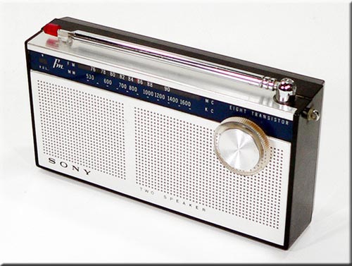 SONY MODEL TFM-834 FM/MW 2BAND RADIO