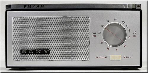 SONY MODEL TFM-96J FM/AM 2BAND RADIO