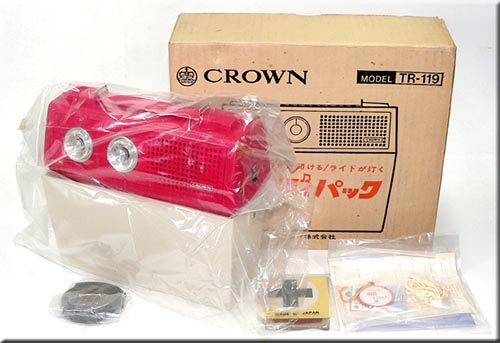 CROWN MODEL TR-119 AM RADIO