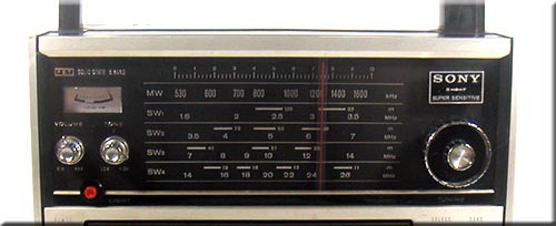 SONY TR-2000 MW/SW1/SW2/SW3/SW4 5BAND RADIO