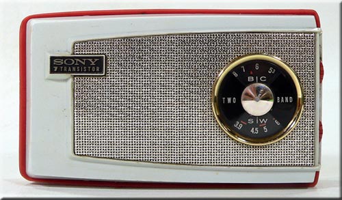 SONY MODEL TR-724 BC/SW 2BAND RADIO
