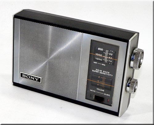 SONY MODEL TR-800 AM RADIO