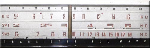 SONY MODEL TR-812 BC/SW1/SW2 3BAND RADIO