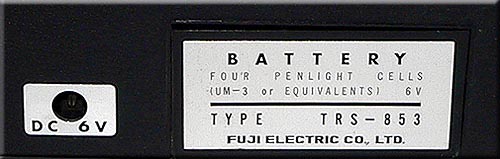 FUJI MODEL TRS-853 BC/SW 2BAND RADIO