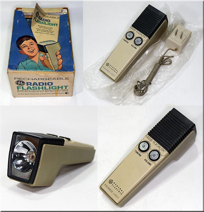 GE RADIO FLASHLIGHT MODEL J 3500