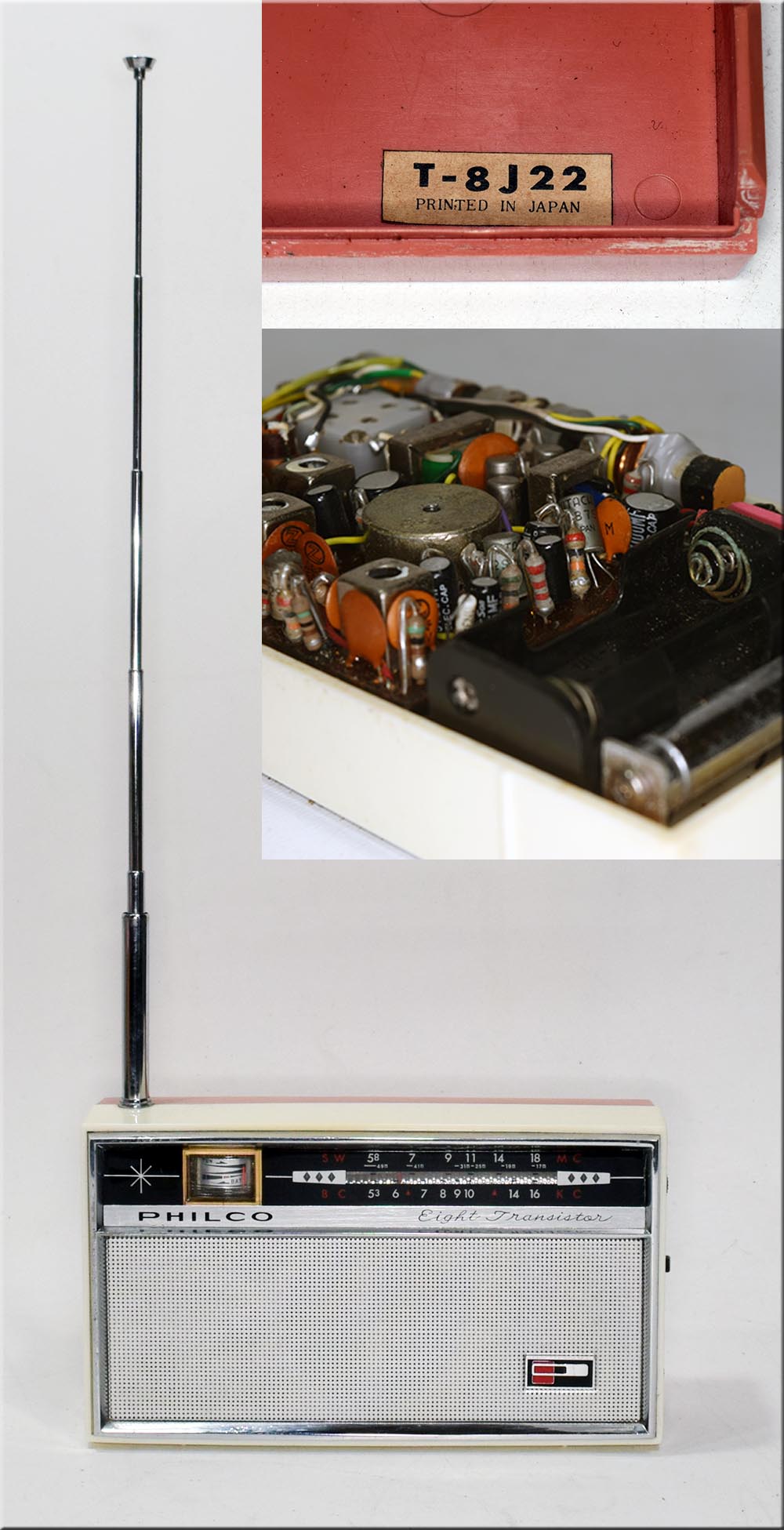 PHILCO�@T-8J22 Eight Transistor