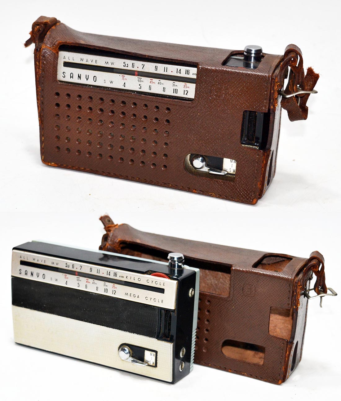 SANYO MODEL 8S-P8 MW/SW 2BAND RADIO