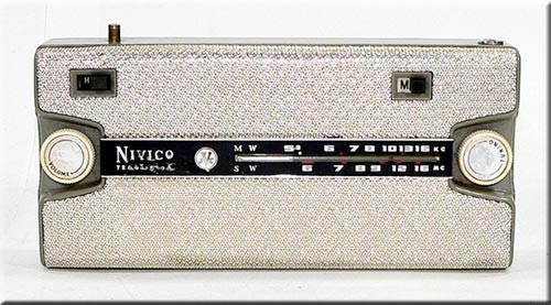 NIVICO MODEL 9TA-3R MW/SW 2BAND RADIO