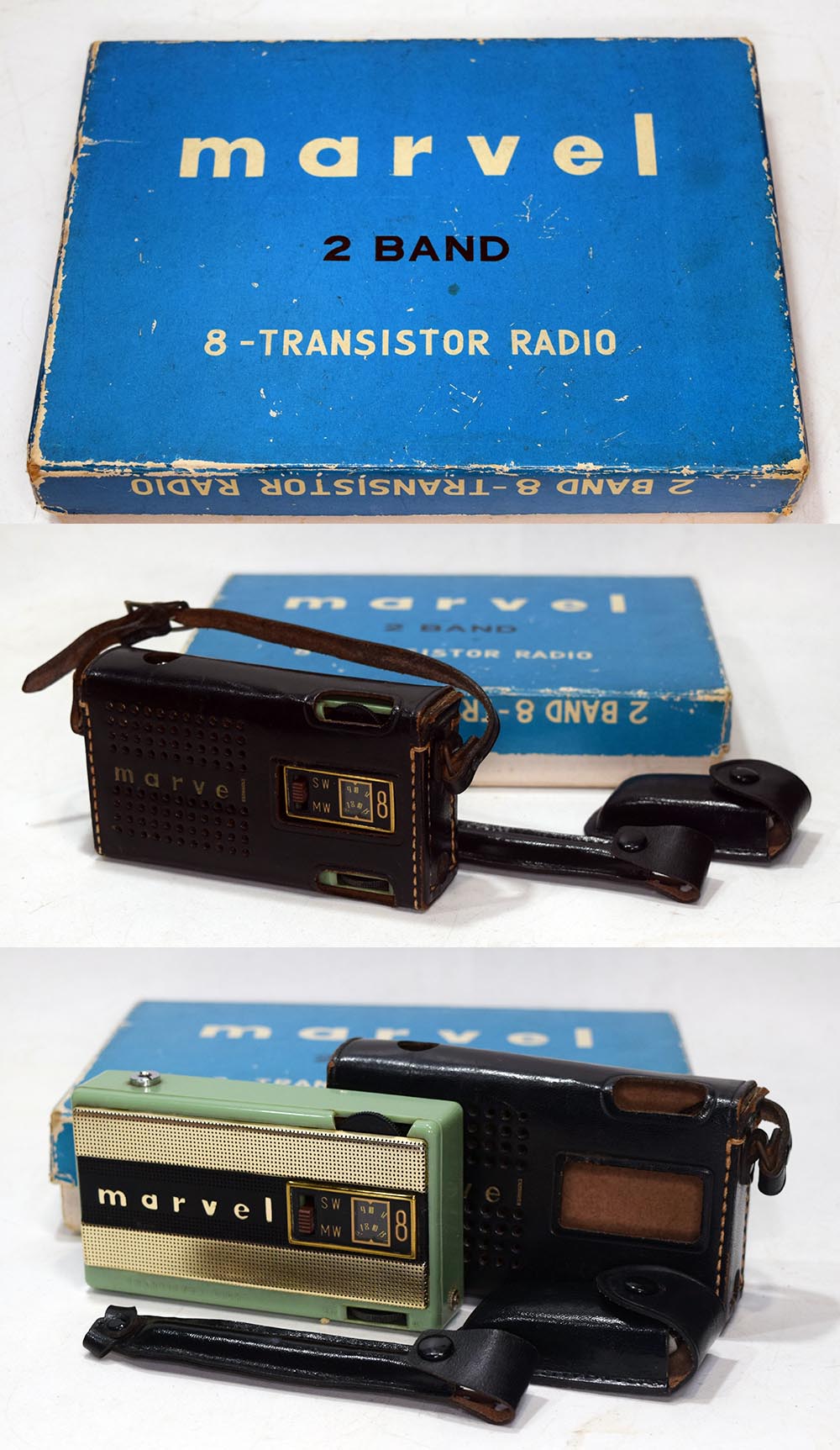 marvel MODEL 8MS-17 MW/SW 2BAND RADIO