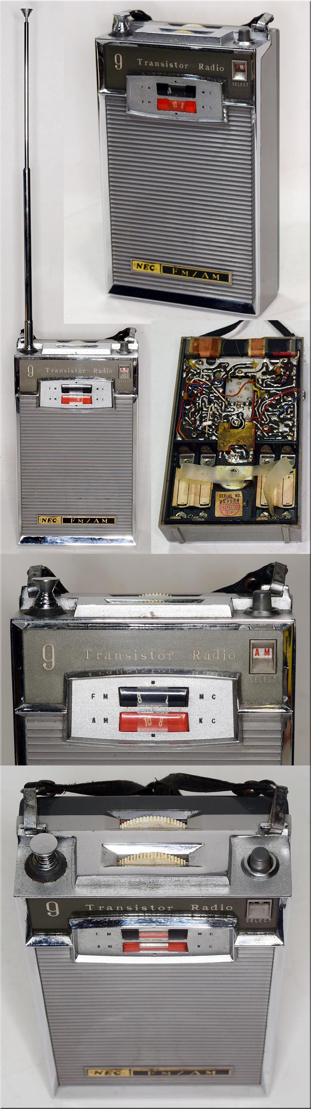 NEC MODEL NTF-901H FM/AM 2BAND RADIO