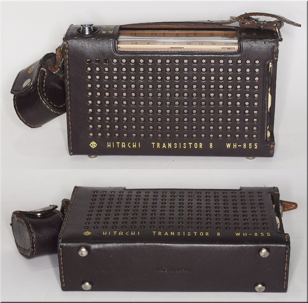 HITACHI MODEL WH-855 MW/SW 2BAND RADIO
