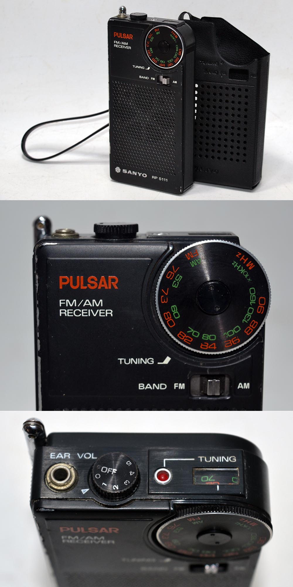 SANYO(PULSAR) MODEL RP 5111 FM/AM 2BAND RADIO