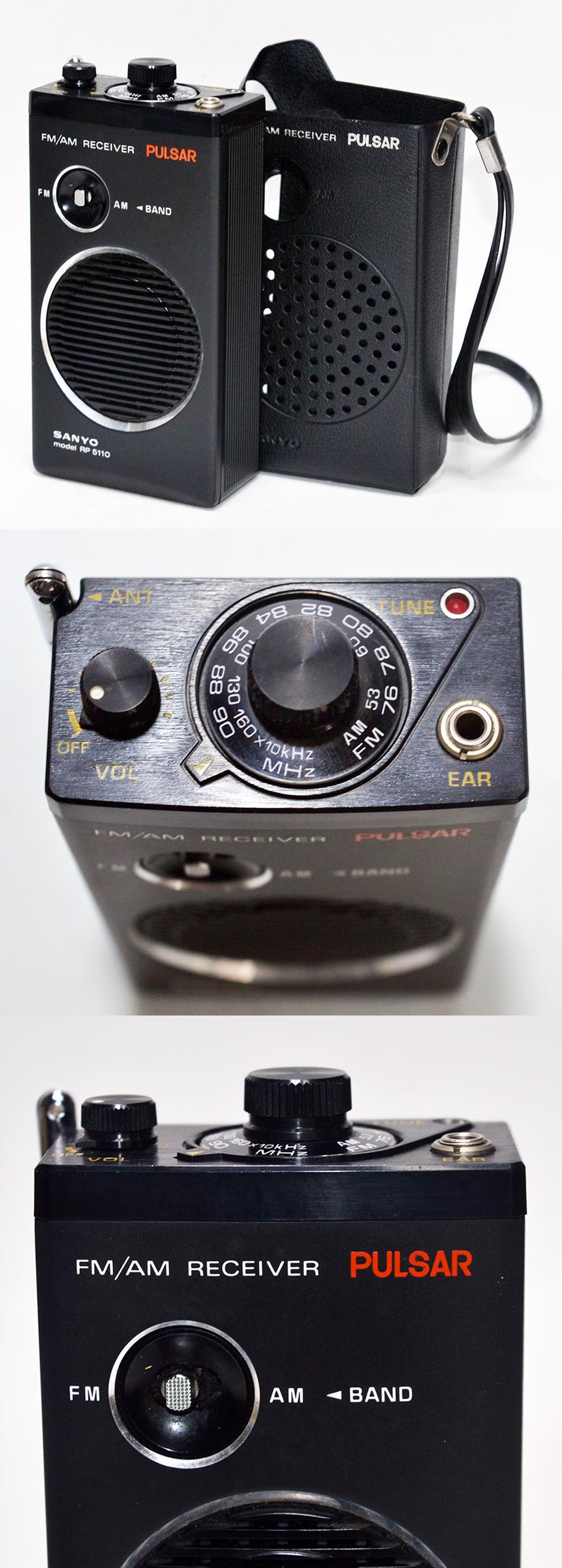 SANYO MODEL RP5110 FM/AM 2BAND RADIO