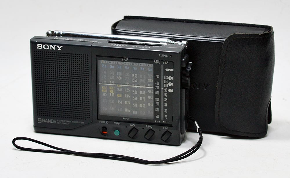 SONY MODEL ICF-SW22 FM/MW/SW1-7 9BAND RADIO