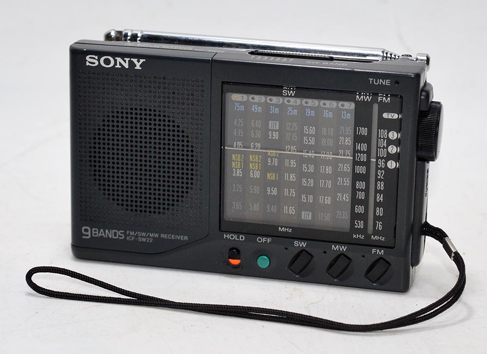 SONY MODEL ICF-SW22 FM/MW/SW1-7 9BAND RADIO