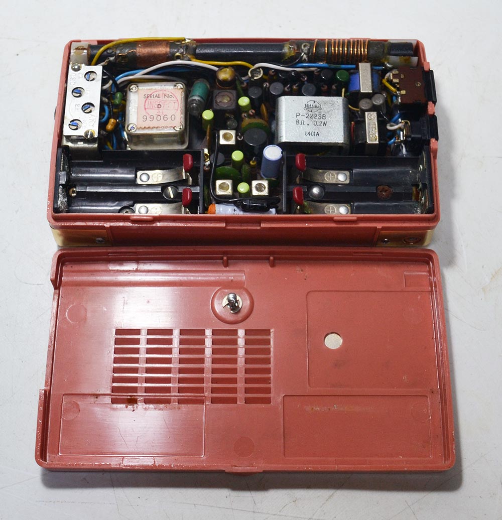 NATIONAL MODEL T-40 MW/SW 2BAND RADIO
