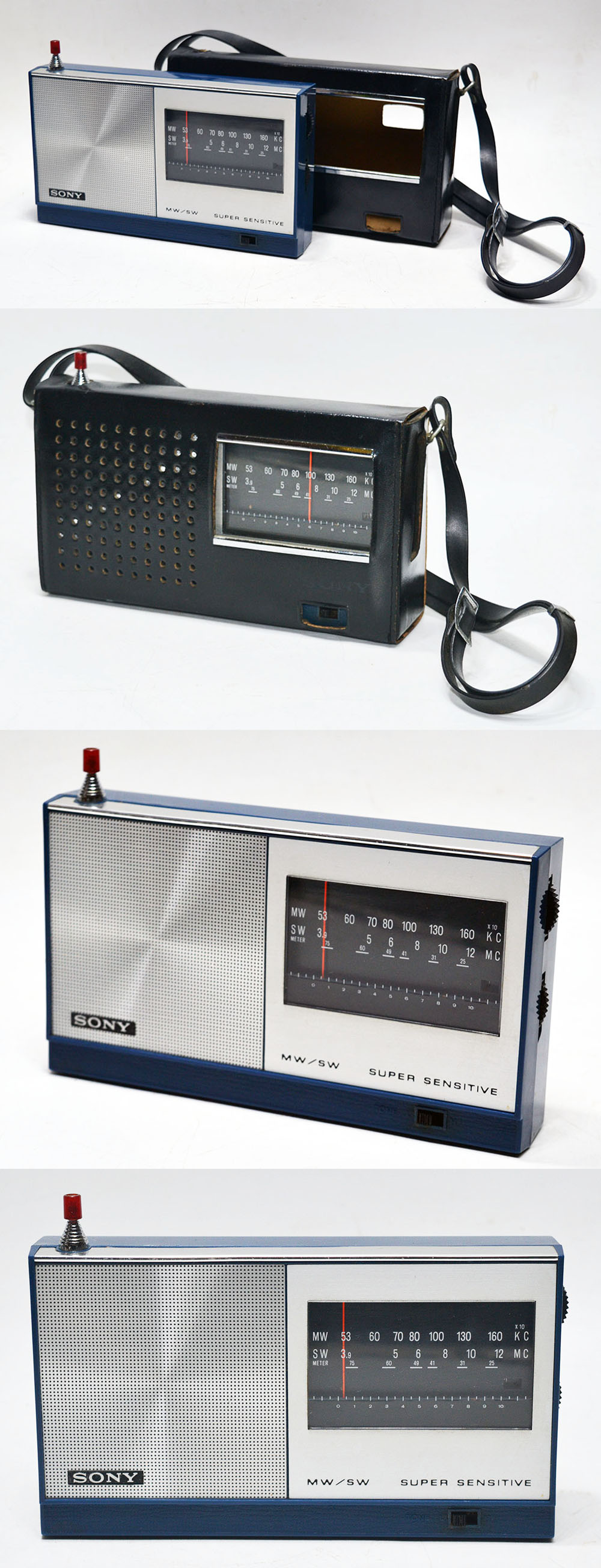 SONY MODEL 6R-12 MW/SW 2BAND RADIO�i�O���[�j