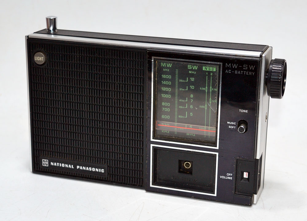 NATIONAL PANASONIC MODEL R-204 MW/SW 2BAND