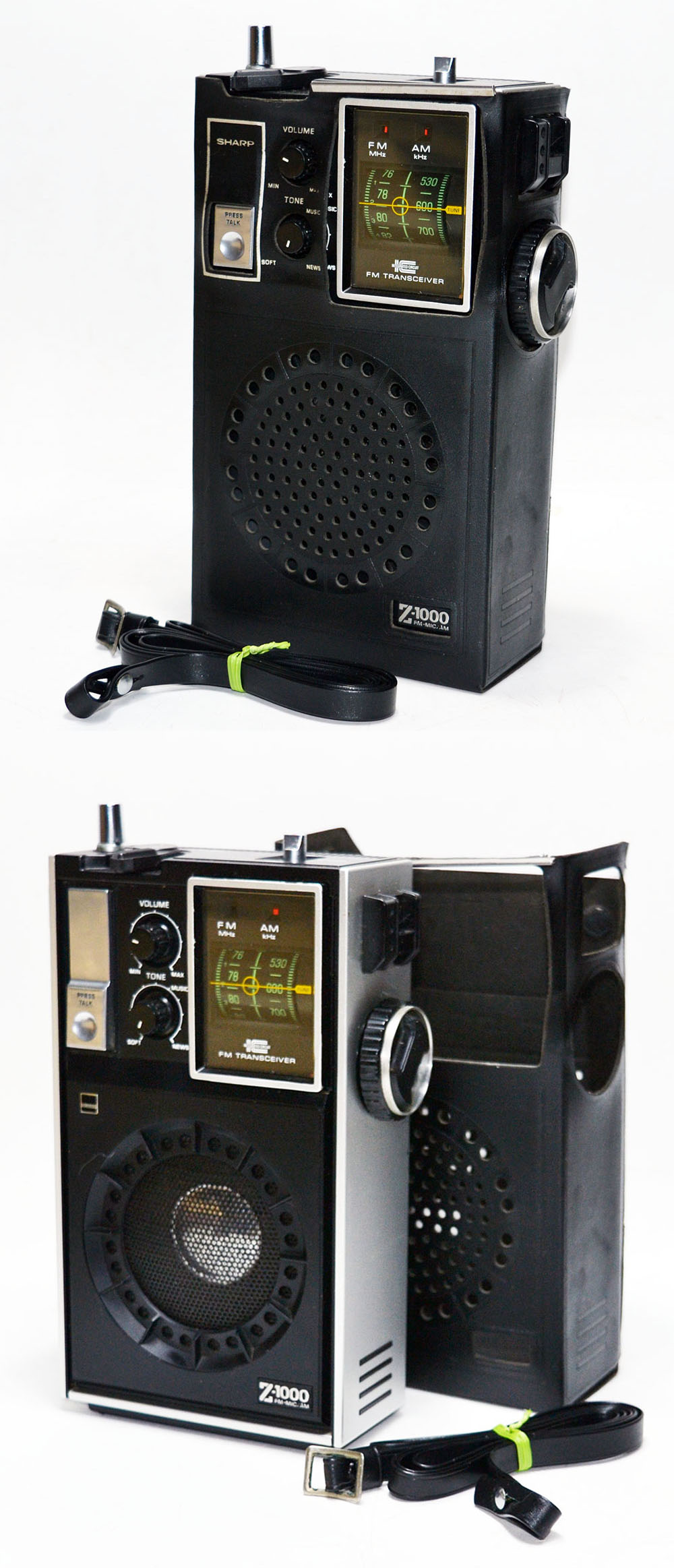 SHARP MODEL FX-208J (Z-1000)  FM/AM 2BAND RADIO(Z-1000)