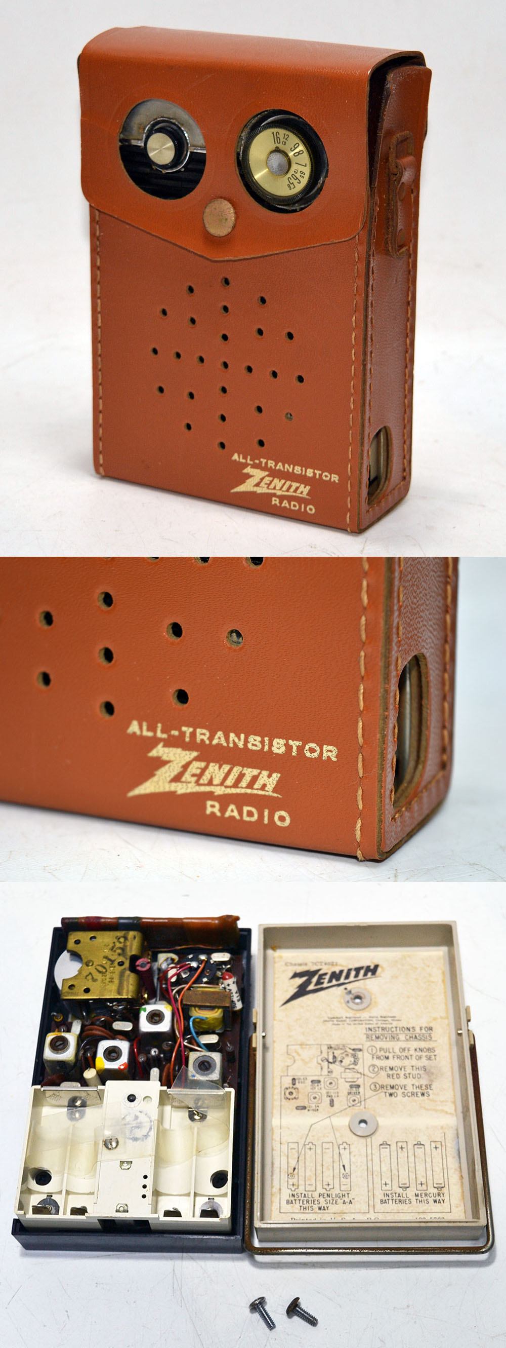 ZENITH ROYAL 275 AM RADIO