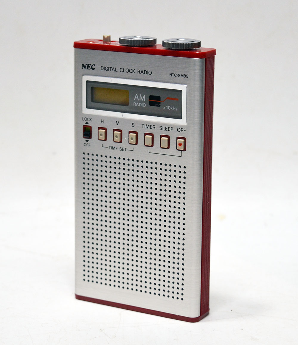 NEC DIGITAL CLOCK RADIO NTC-8M85 AM RADIO