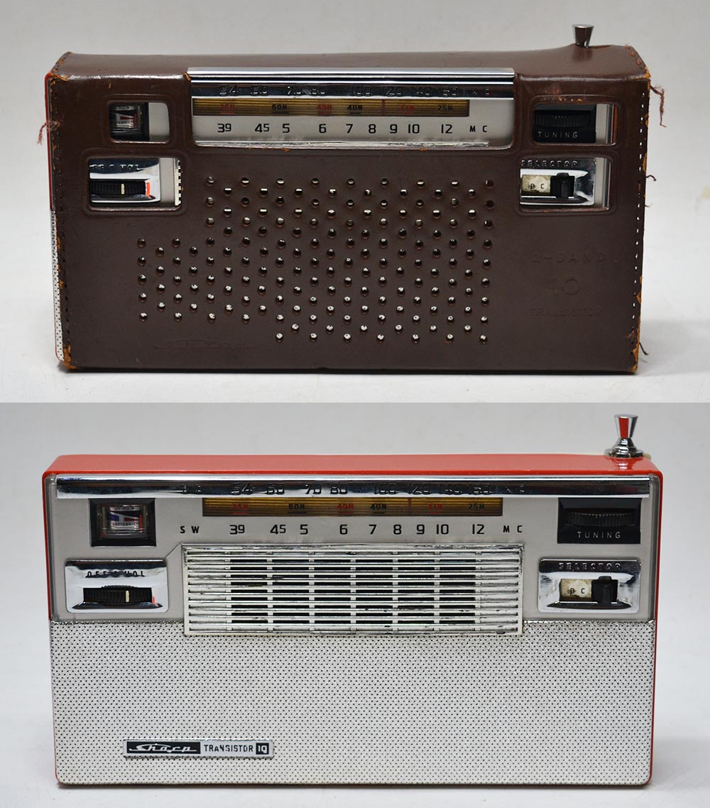 Sharp TRANSISTOR 10 MODEL BX-330 BC/SW 2BAND RADIO