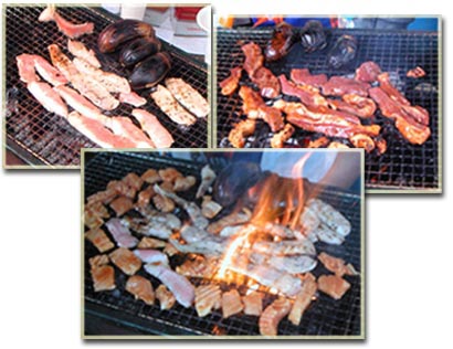 山田夫妻さしいれの焼き肉