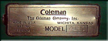 COLEMAN 413C
