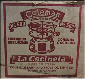 COLEMAN 500 Speed-Master STOVE
