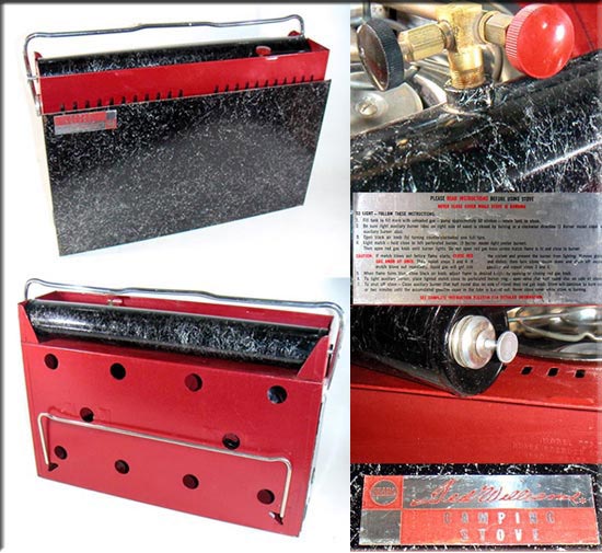 SEARS Ted Williams  CAMPING STOVE MODEL776.74151