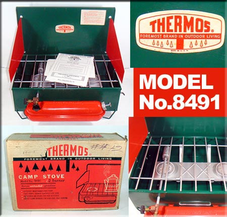 THERMOS MODEL No.8491 2 Burner