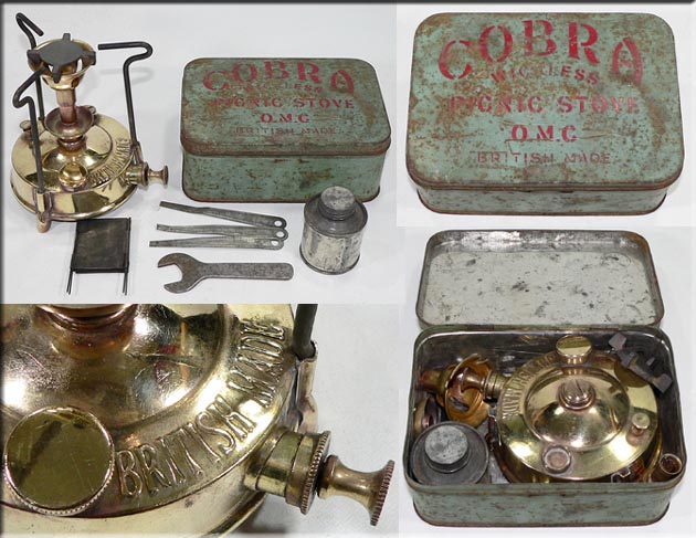 COBRA PICNIC WICKLESS STOVE