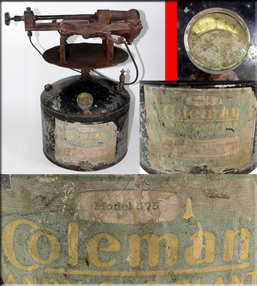 COLEMAN MODEL 375 STOVE