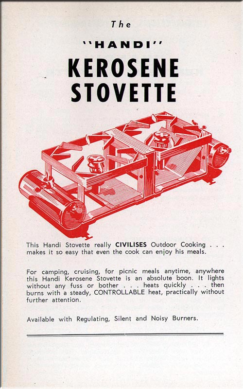 HANDI KEROSENE STOVETTE