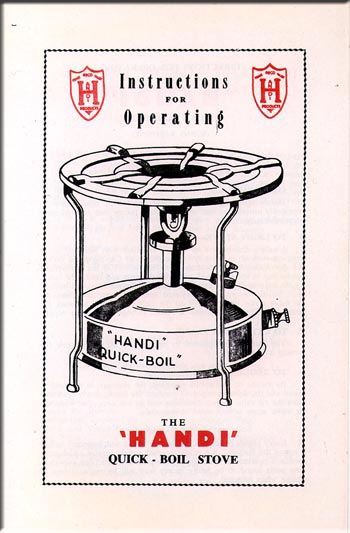 HANDI Quick-Boil STOVE